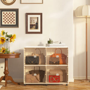 Kabinet Tas 2 Baris 4 Box Classic Brown