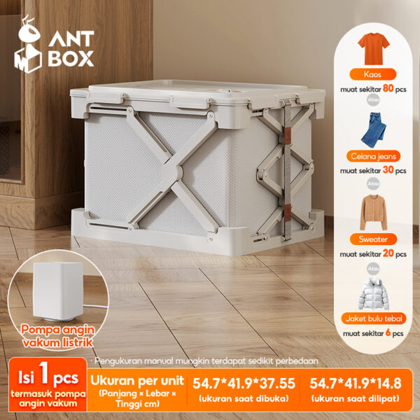 [ANTBOX] Kotak Penyimpanan Vakum Elektrik 1 Kotak