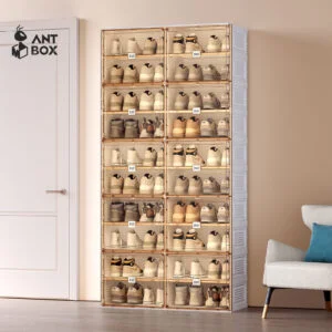 Kabinet 2 Baris 10 Box 40 Pasang Classic Brown